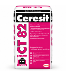 Adeziv si masa de spaclu pentru polistiren expandat Ceresit CT 82, 25 kg